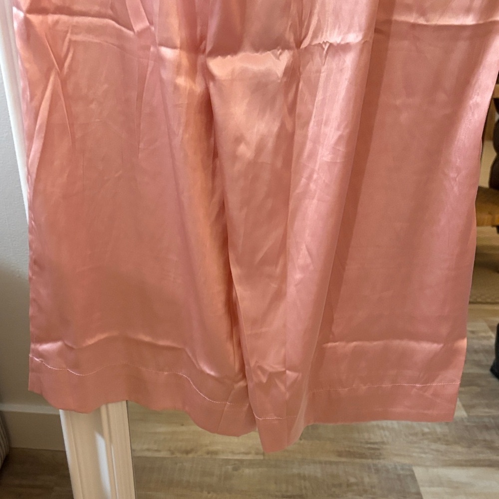 Daily Drills Blush Satin Pants - Picture 5 of 5